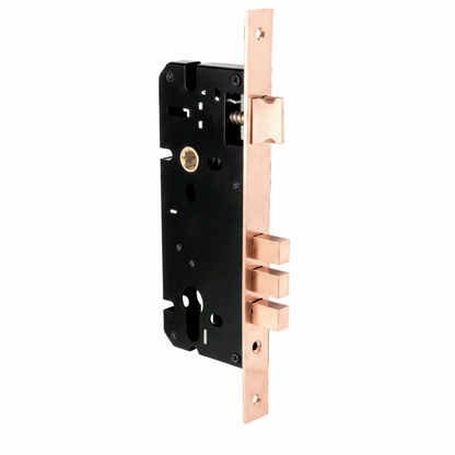 Lock Body 60 mm x 85 mm SS Matt, Antique Brass, Black, Rose Gold (Brass)