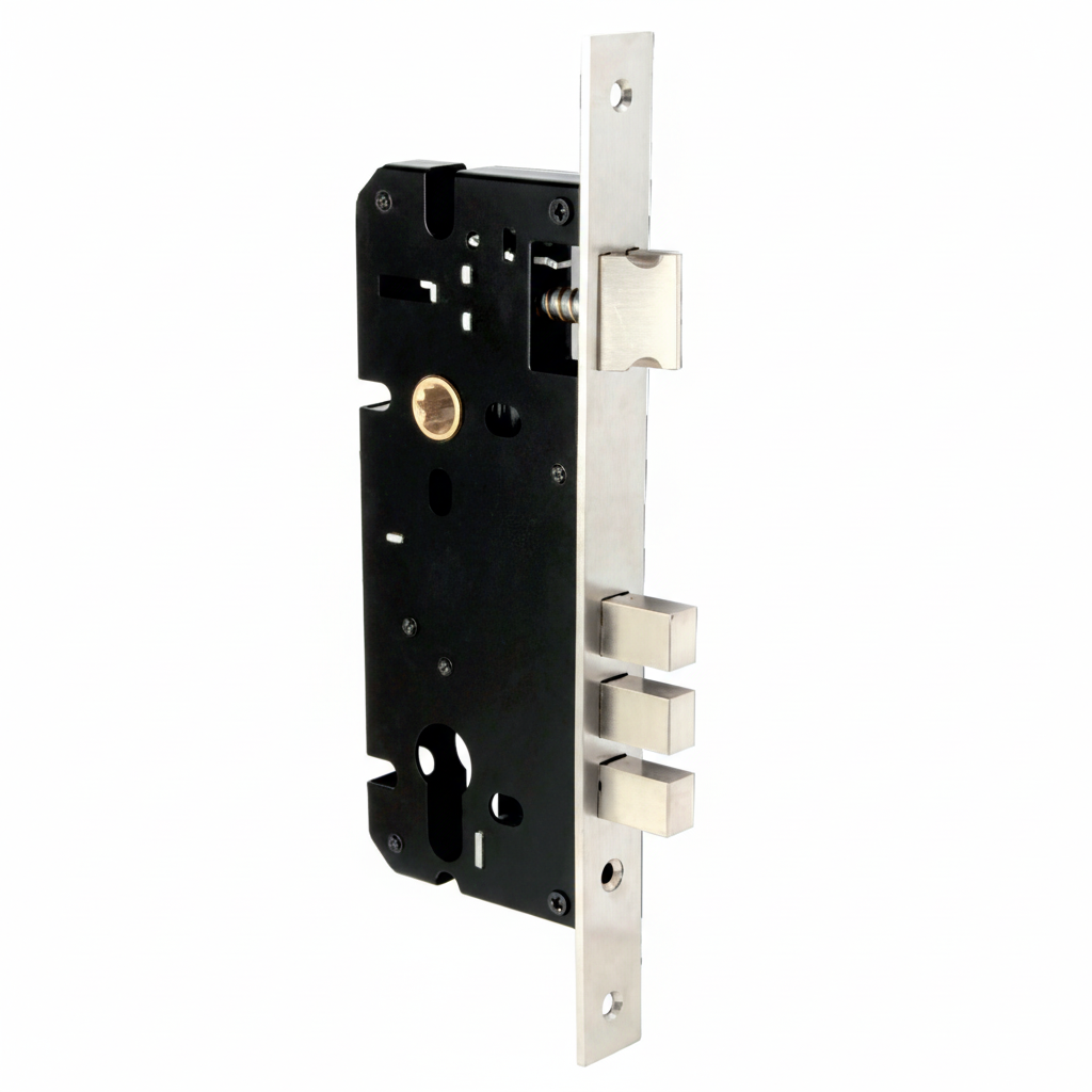 Lock Body 60 mm x 85 mm SS Matt, Antique Brass, Black, Rose Gold (Brass)