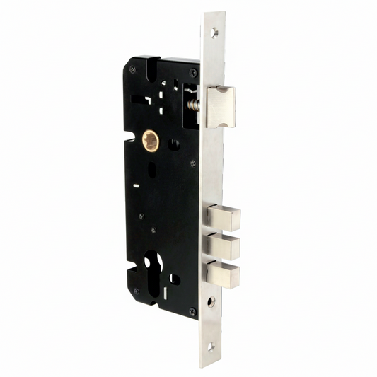 Lock Body 60 mm x 85 mm SS Matt, Antique Brass, Black, Rose Gold (Brass)