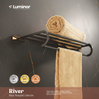 Luminor River Black | Rosegold Series