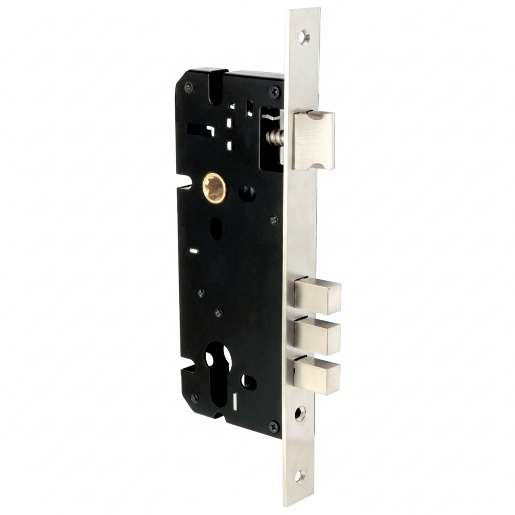 Medon Lock Body 70 mm x 85 mm SS Matt, Antique Brass, Black, Gold (Brass)