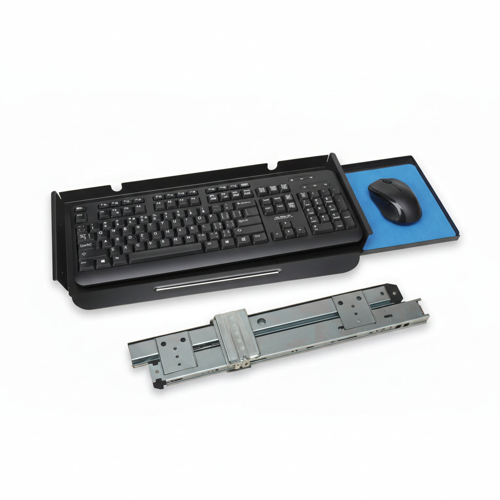 Metal Keyboard Tray with Mouse Provision