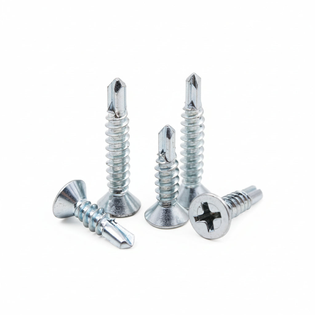 Ms Self Drilling Screw (Sds) Phillips CSK & PAN Head