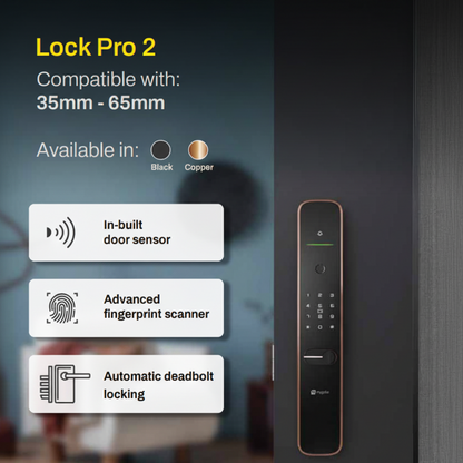 Mygate Lock Pro 2.0 (Black, Copper)