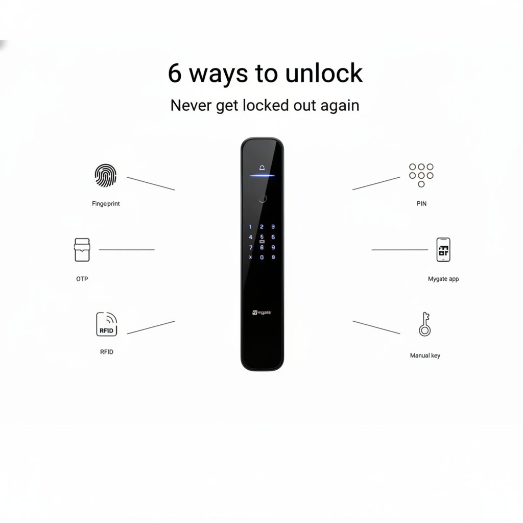 Mygate Lock Pro 2.0 (Black, Copper)