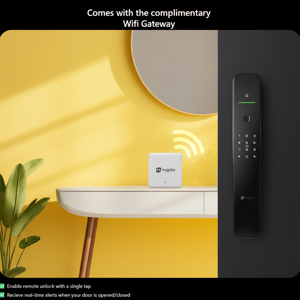 Mygate Lock Pro 2.0 (Black, Copper)