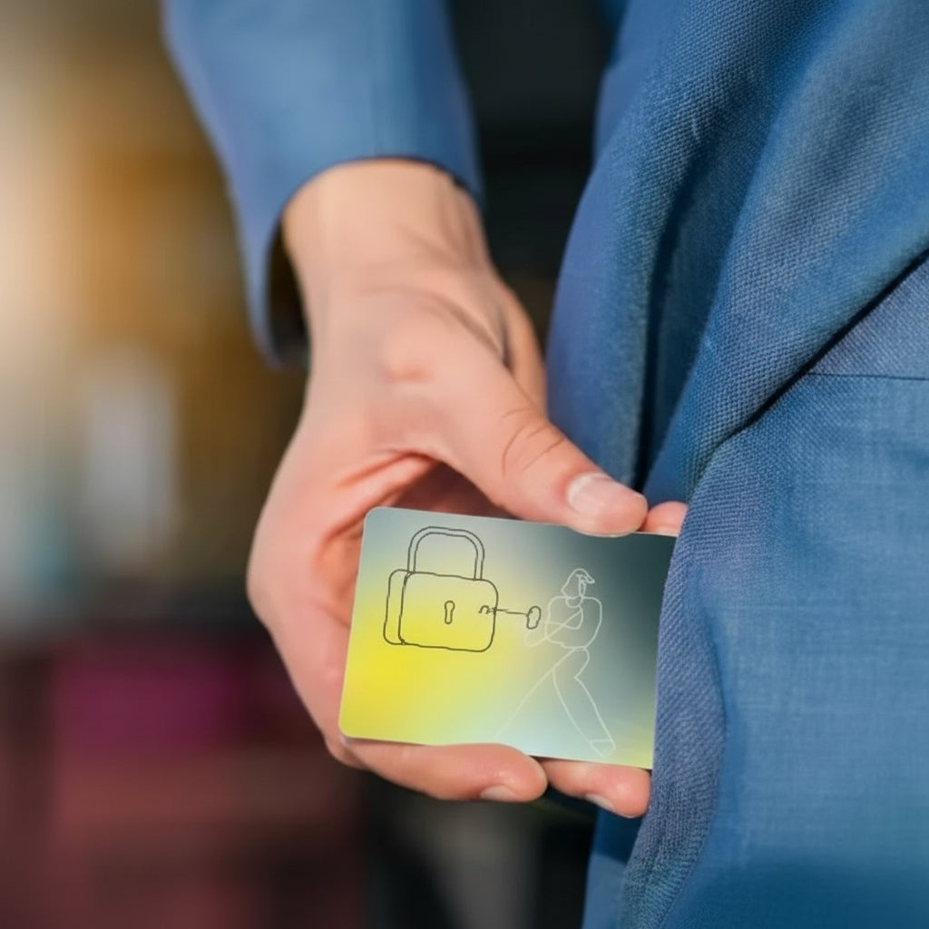 Mygate RFID Access Card for Smart Digital Door Locks – Secure Contactless Entry Card for Home & Office.
