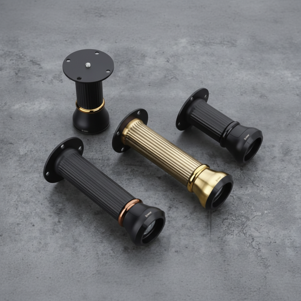 Sar Sofa Leg Tube Black Gold Rose Gold, Antique Brass(SL-21)