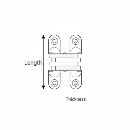 Soss Hinges (Invisible Hinges)