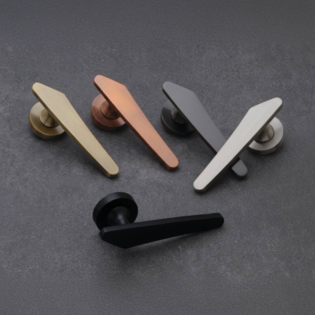 TD-9 Rose Handle Full Brass