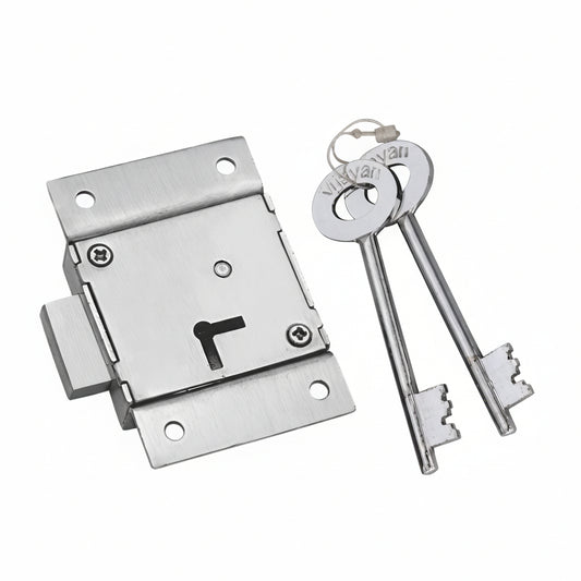 Vijayan Universal Cupboard Lock (Silver)