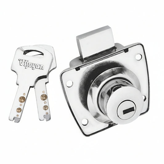 Vijayn Sigma Multi lock Drawer lock 20 mm (Silver)