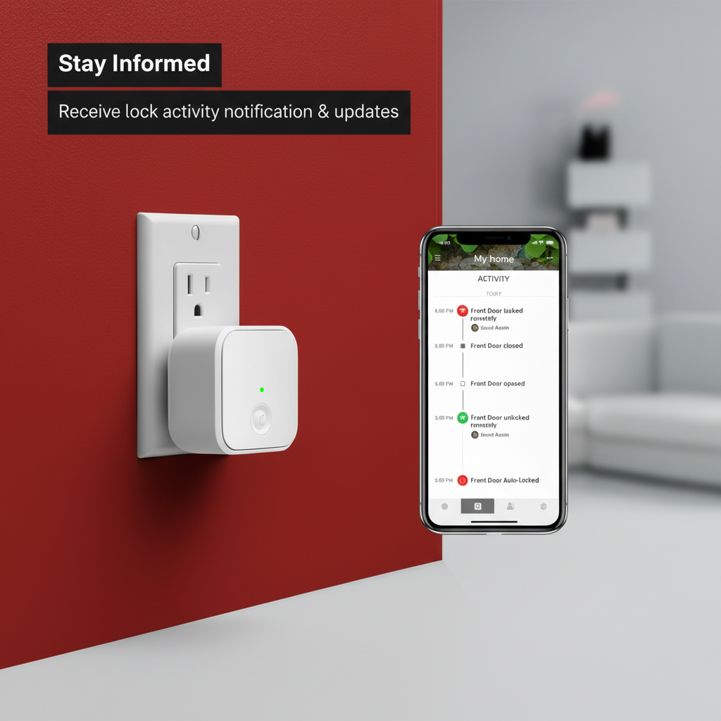 Yale Connect Wifi Bridge - For Remotely controlling the Smart Door Locks from anywhere