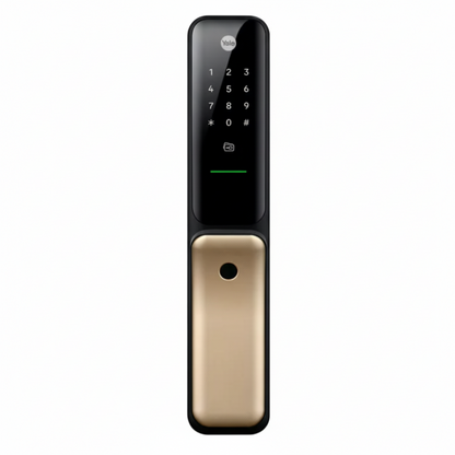 Yale Kyra Pro Premium Push Pull Smart Lock with 6-Ways of Unlock | Connects with Yale Home App | Wi-Fi & Bluetooth Smart Connectivity | 5-Year Warranty | Modern Home Security
