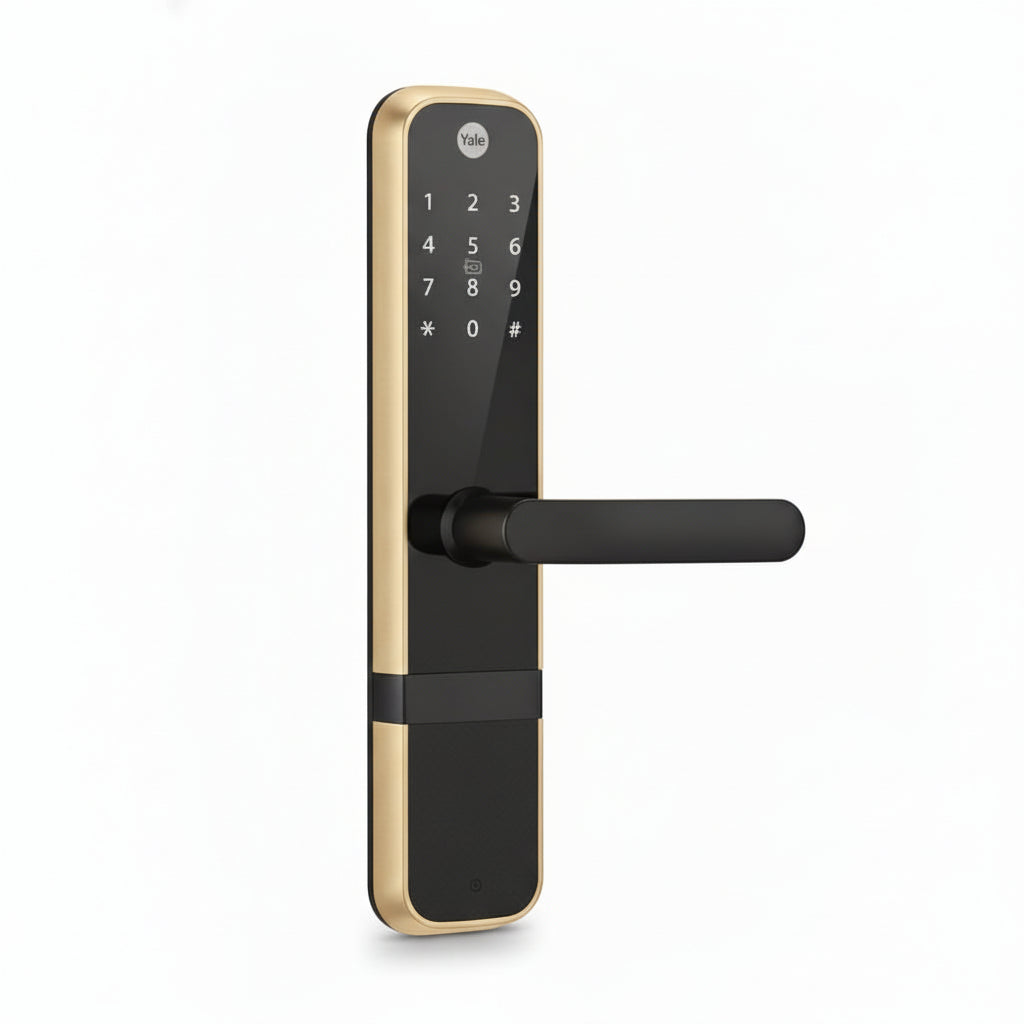 Yale Zuri (Black, Antique Brass)