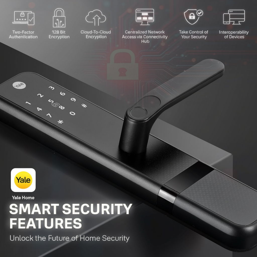 Yale Zuri (Black, Antique Brass)