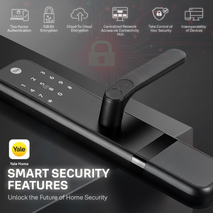 Yale Zuri (Black, Antique Brass)