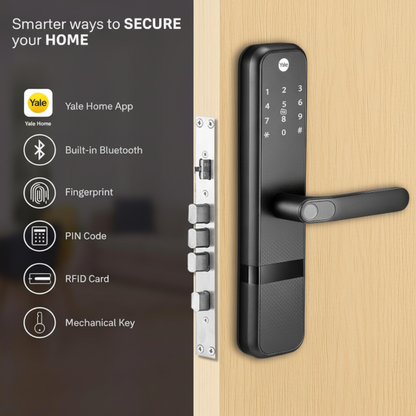 Yale Zuri (Black, Antique Brass)