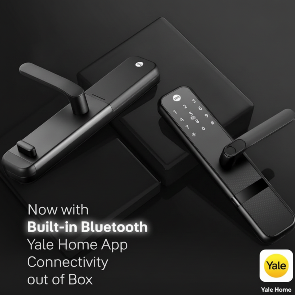 Yale Zuri (Black, Antique Brass)