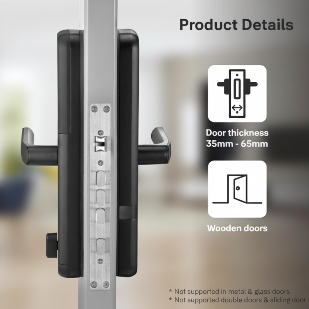 Yale Zuri (Black, Antique Brass)