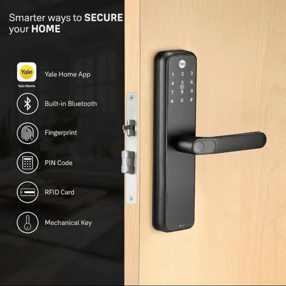 Yale Zuri S (Black, Antique Brass)