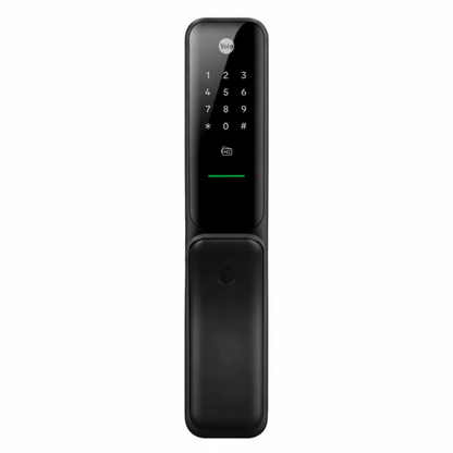 Yale Kyra Pro Premium Push Pull Smart Lock with 6-Ways of Unlock | Connects with Yale Home App | Wi-Fi & Bluetooth Smart Connectivity | 5-Year Warranty | Modern Home Security