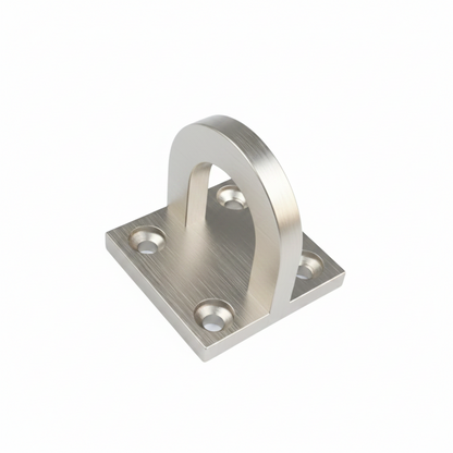 A premium DLP167 heavy-duty reversible mounting bracket in a vintage antique brass finish for Jhula seat installation. This structural swing hardware features a long U-frame design with a high-tensile pivot bolt and a pre-drilled base plate for secure wooden seat attachment. Ideal for traditional Indian indoor swings and porch seating, offering high load-bearing capacity and a classic aesthetic.