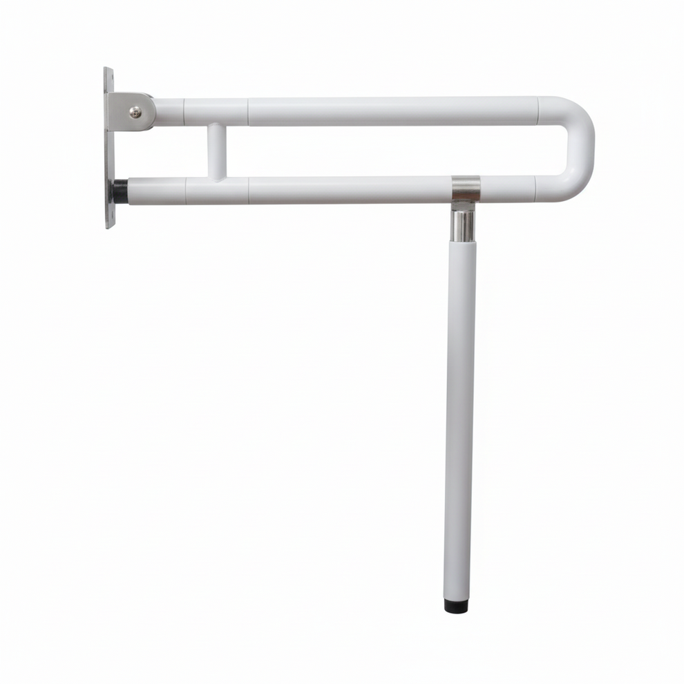 Grafiqe Folding Grab Bar Anti Slip With Leg Support – GRIPDOOR