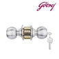Godrej Cylinder Lock with Key | Satin finish