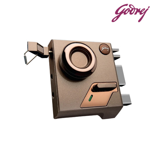 Godrej Altrix Main Door Lock | Inside Opening| Rosegold finish