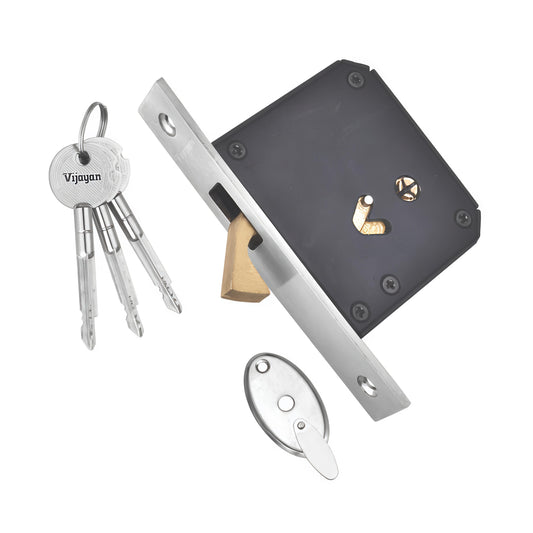 Vijayan Star Key Sliding Door Lock 75mm