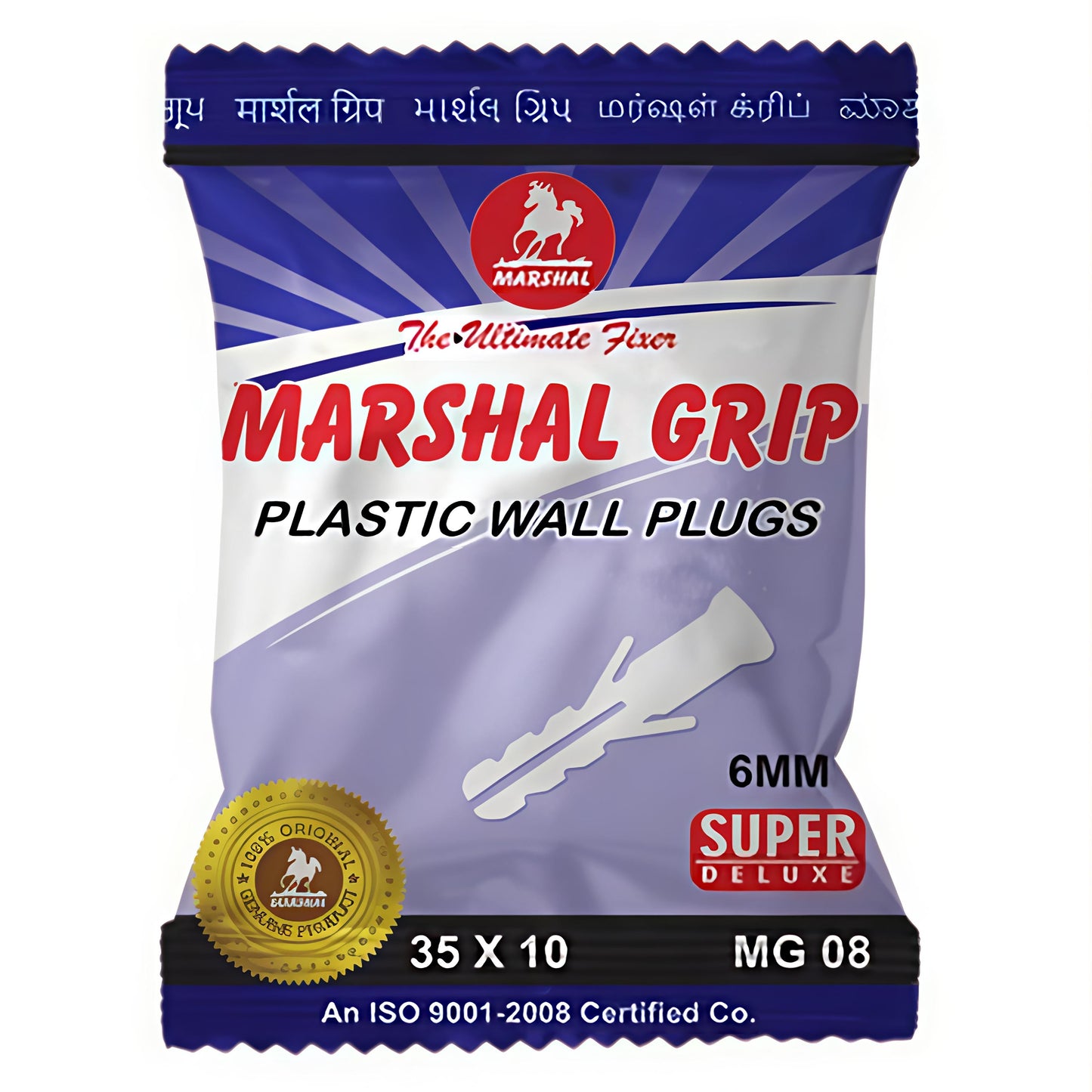 Marshal Grip® Plastic wall plug