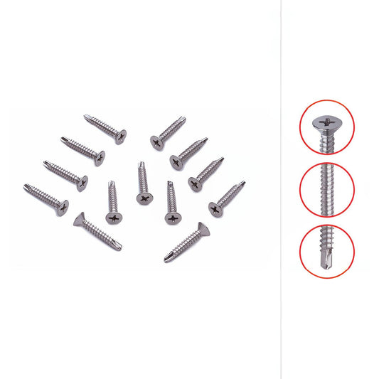 Omni® SS Self Drilling Screw Phillips CSK & PAN Head