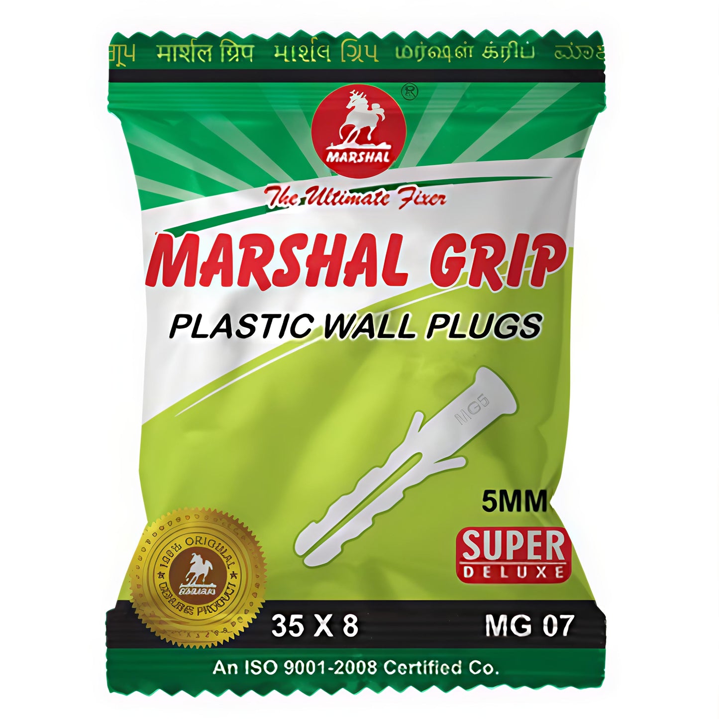 Marshal Grip® Plastic wall plug